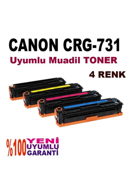 Mf628Cw Uyumlu 4 Renk Muadil Toner Crg-731-8230-8280-7100-