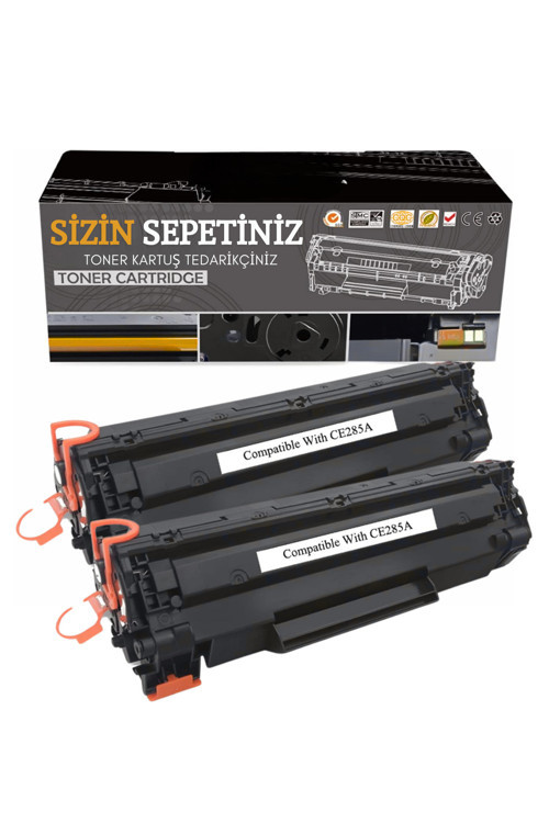 Ce285A Toner Laserjet P1100 P1102 P1104 M1132 M1212Nf M1217 Ce285A 85A Ekonomik Muadil Toner 2Li