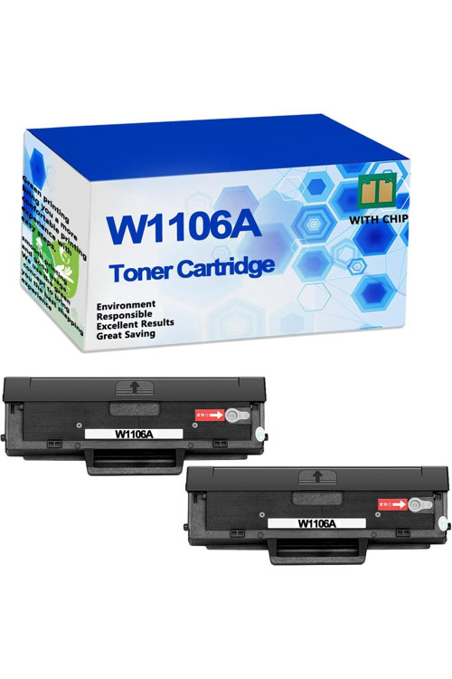 106A Toner Muadil 107W/135W/137Fnw (1K) Chıpli Mono Toner 2 Adet