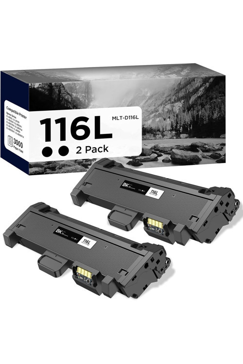 Muadil Xpress Sl-2625D Sl-M2825Dw Sl-M2675Fn Sl-2875Fw Sl-M2835 Sl-M2885Fw (Black, 2 Pack)