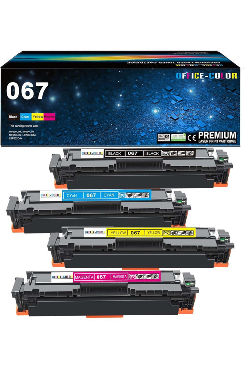 Mf656Cdw,Mf654Cdw,Lbp633Cdw,Mf653Cdw,Lbp632Cdw Printer Ink (Black,Cyan,Magenta,Yellow-4 Pack)