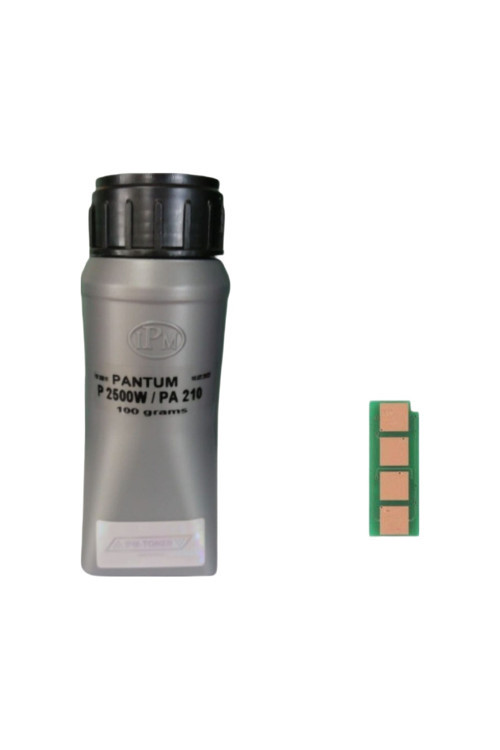 Muadil Pantum P2500W Pa-200B |Pa-210 Toner Tozu 100Gr + Chıp