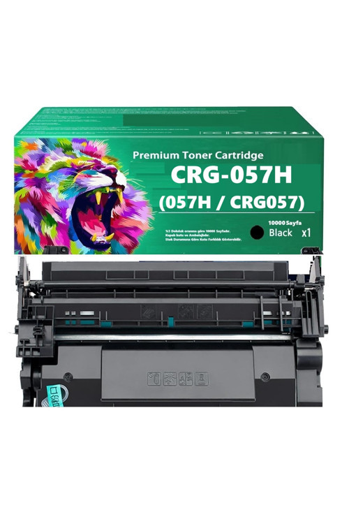 Crg-057H ( Crg057H ) İ-Sensys Lbp-223Dw Yazıcı Uyumlu Çipli Muadil Toner 10.000 Sayfa