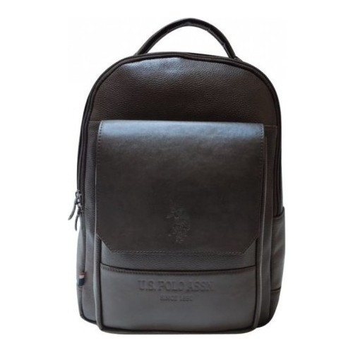 U.S.POLO ASSN. DERİ SIRT ÇANTASI KAHVE PLEVR21566
