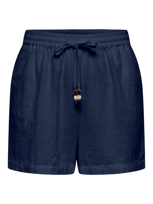 ONLSWAR THYRA PULL UP SHORTS WVN Kadın Mavi Şort - 15378514