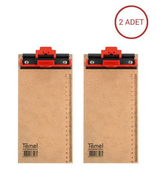 1/3 A4 Ahşap Sekreterlik Otomatik Mekanizmalı Kalem Tutma Aparatlı 2li Set