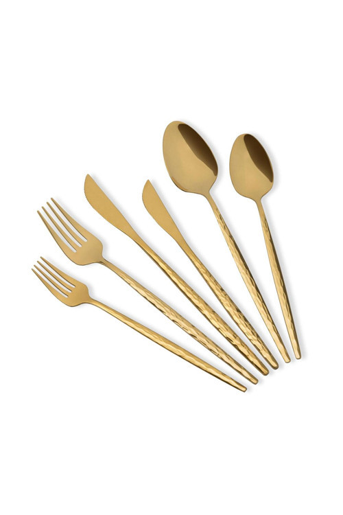 Shiny Çatal Kaşık Bıçak Takımı Gold 36 Parça CKB0267