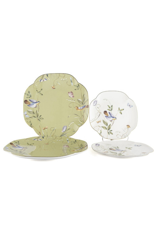 Green Garden 2 Servis 25cm+2 Tatlı 19cm 4 lu set P367.117778