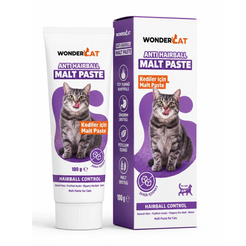 Anti-Hairball Tüy Yumağı Engelleyici Kedi Malt Macunu 100 gr