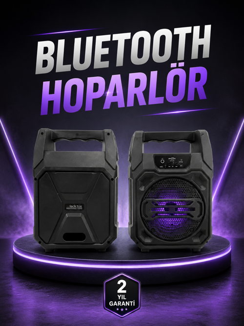 uygun 6.5 İnç Kablosuz Hoparlör Bluetooth Bağlantılı Yüksek Ses popüler