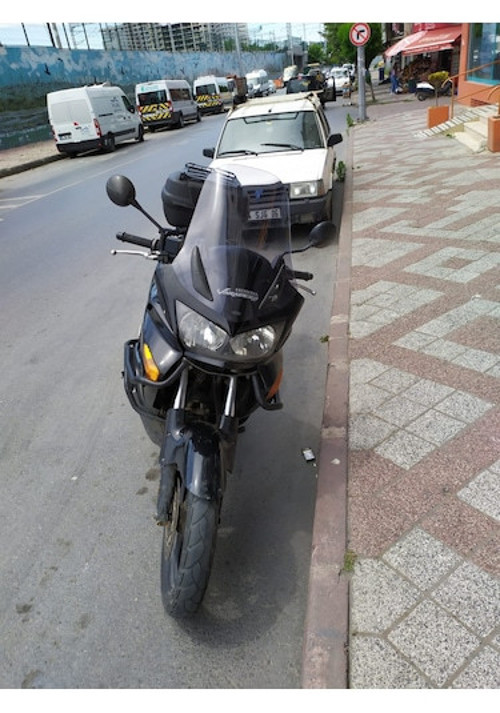 2004-2010 Honda XL 1000V Varadero Uyumlu Uzun Ön Cam Açık Füme
