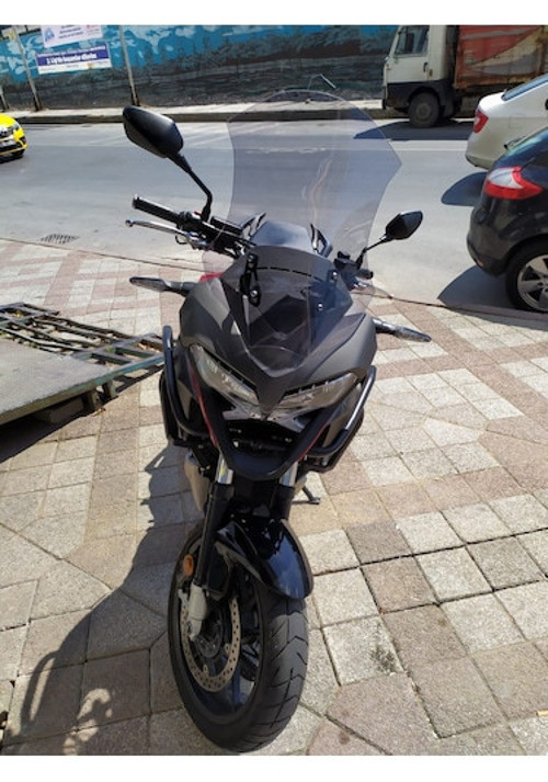 2015-2016 Honda VFR 800 X Crossrunner Uyumlu Uzun Ön Cam Açık Füme