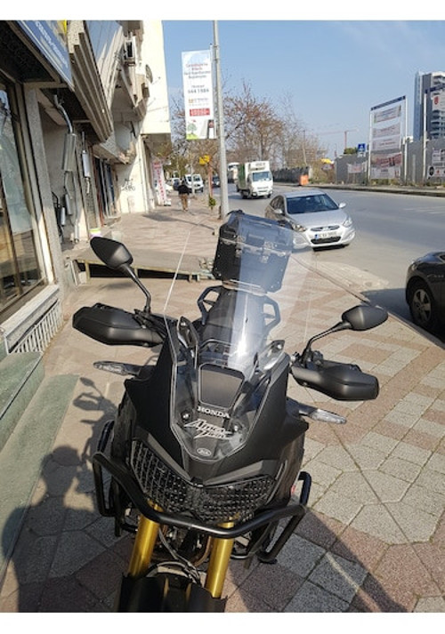 2016-2019 Honda CRF1000L Africa Twin Uyumlu Uzun Ön Cam
