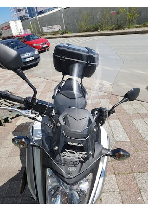 2016-2020 Honda NC 750 X DCT Uyumlu Uzun Ön Cam Şeffaf Renk