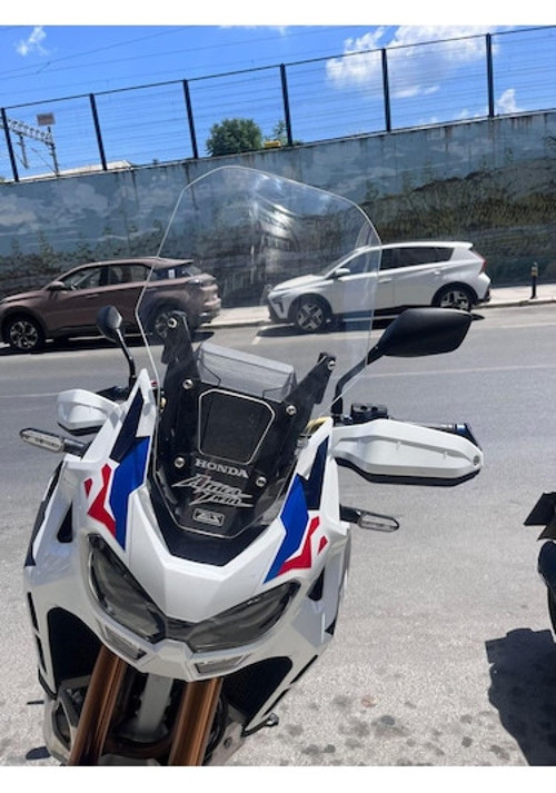 2020-2024 Honda CRF1100L Africa Twin Uyumlu L2/l4 Uzun Ön Cam Şeffaf Renk