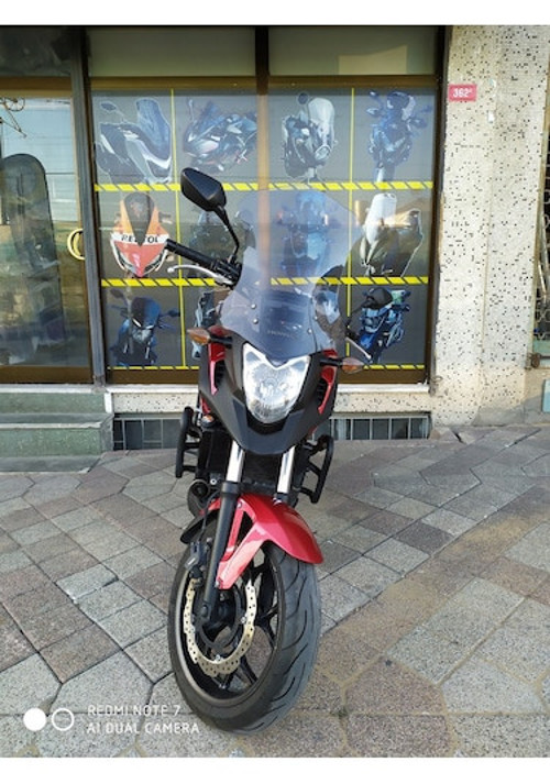 2012-2015 Honda NC 750 X Uyumlu Uzun Ön Cam Açık Füme