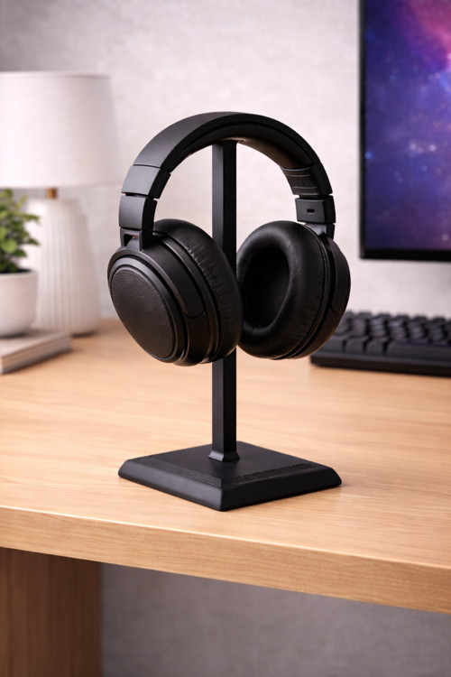 Gaming Kulaklık Standı – Masaüstü Kulaklık Askısı – Kulaklık Tutucu – Minimal Tasarım – 3D Baskı