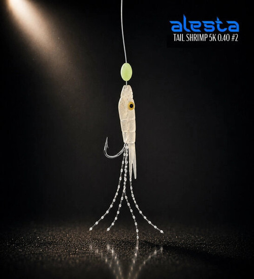 TAIL SHRIMP RIG X0284 6 KÖSTEK HAZIR TAKIM 0.35MM NO:4 İĞNE
