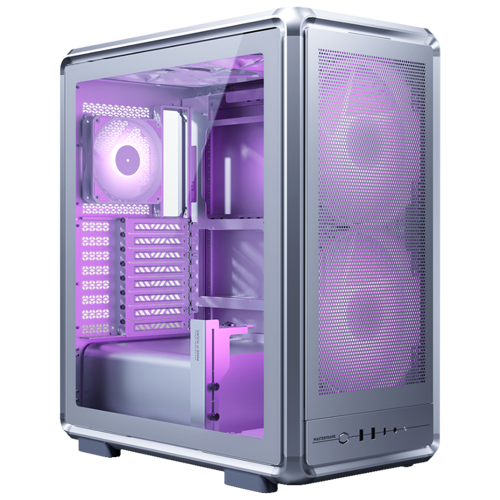Masterframe 500 Mesh ARGB 200mm Tempered Glass USB 3.2 Silver E-ATX Mid Tower Kasa