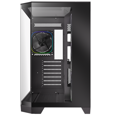 P100 750W 80+ Bronze ATX 3.1 Tempered Glass FRGB Siyah ATX Mid Tower Kasa
