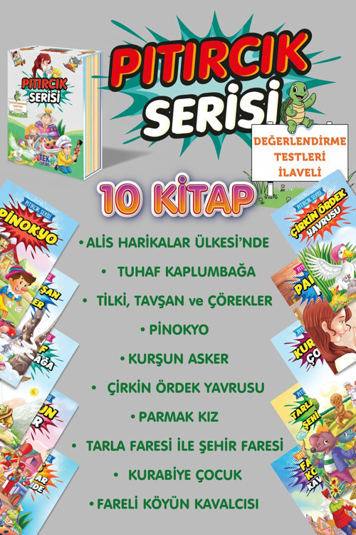 1. 2. 3. Sınıflar İçin Meb Uyumlu Tavsiyeli Pıtırcık Serisi Hikaye Öykü Kitapları -Anetil