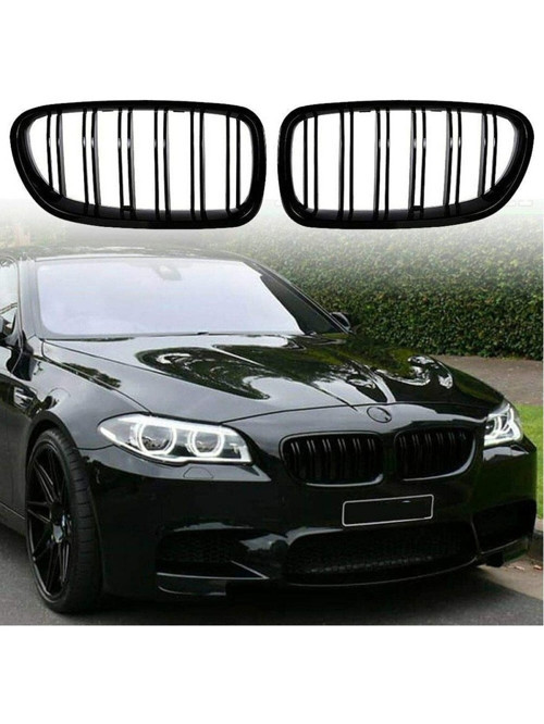 bmw f10 uyumlu parlak siyah m5 böbrek-panjur