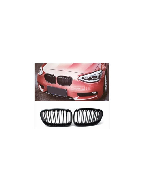 bmw 1.seri f20 makyajsız 2011.2013 uyumlu m1 parlak syah böbrek-panjur