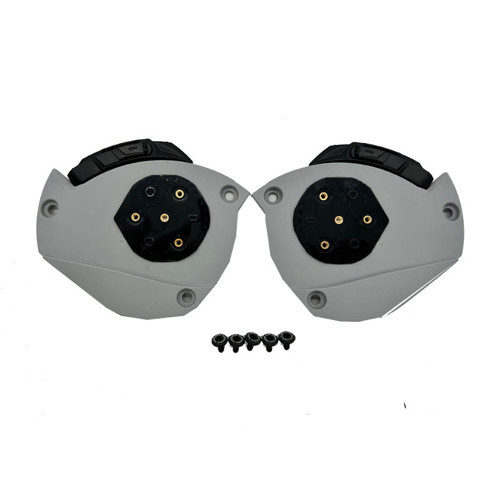 ADVANT 2 KASK YAN KAPAK SET MAT GRİ