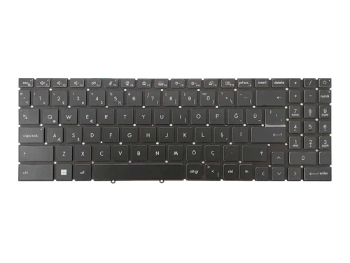 MSI Vector 17HX A14VIG-879XTR Klavye Işıklı Siyah V2 (Per-Key RGB - Non-WASD)