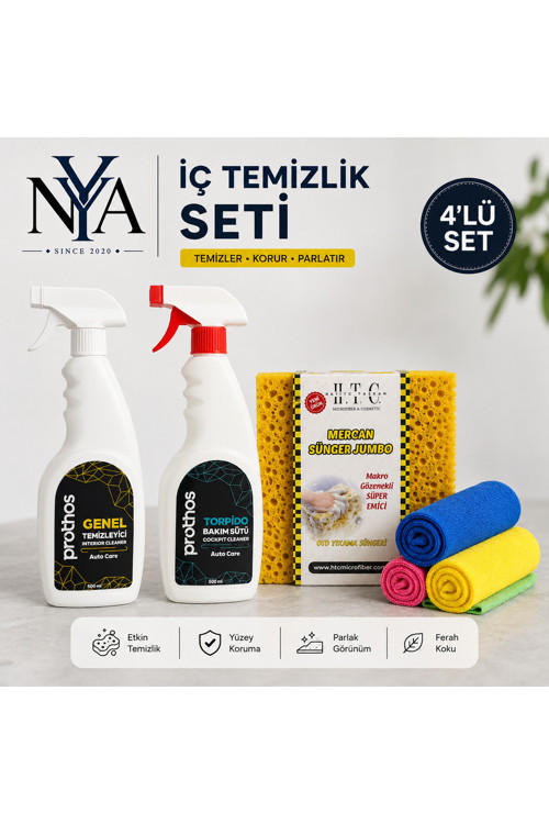 Oto İç Temizlik Seti