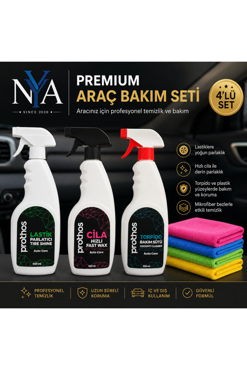 Premium Araç Bakım Seti