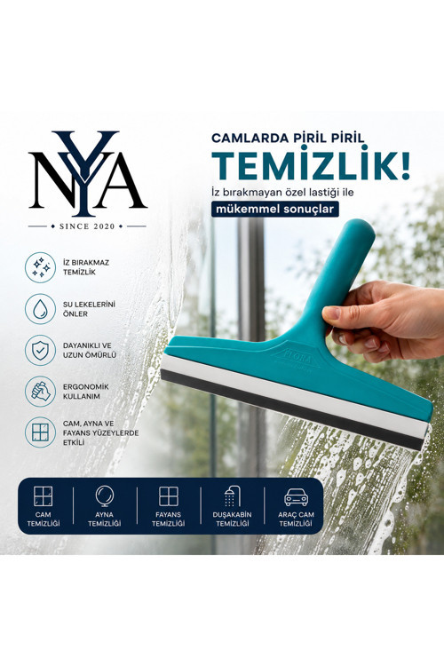Profesyonel Cam Çek – İz Bırakmayan Cam Ve Yüzey Temizleyici