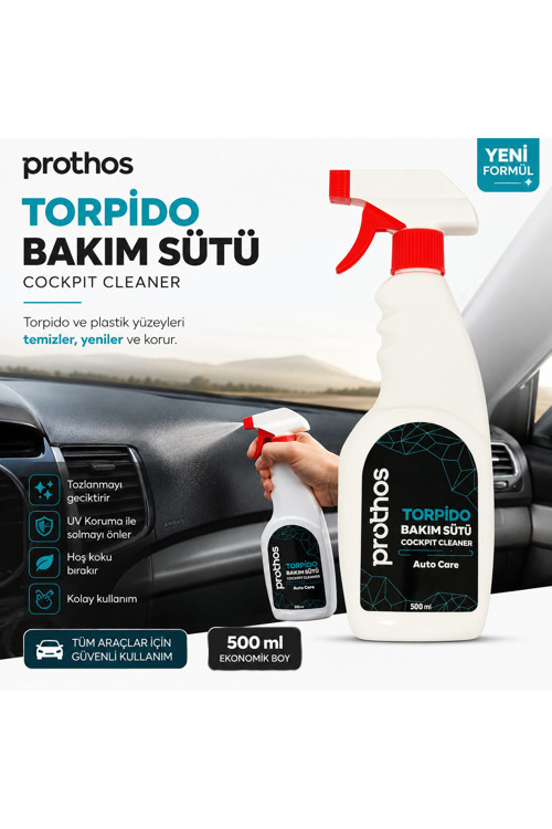 Torpido Temizleme & Bakım Sütü 500 Ml.