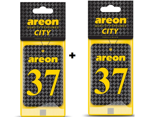 Areon City Vanilla Black 37 Oto Araç Kokusu (2li )