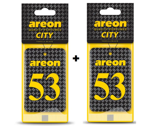 Areon City Vanilla Black 53 Oto Araç Kokusu (2li )