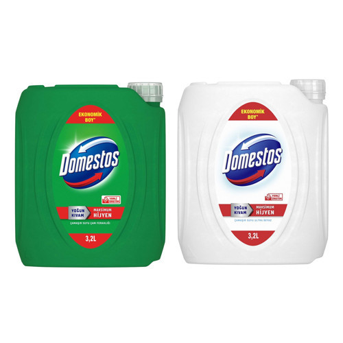 Çamaşır Suyu 3240 ml Çam Ferahlığı ve Ultra Beyaz 2 li Set