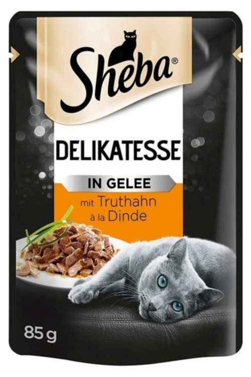 Yetişkin Hindili Yaş Kedi Maması 85 Gr*24 ADET