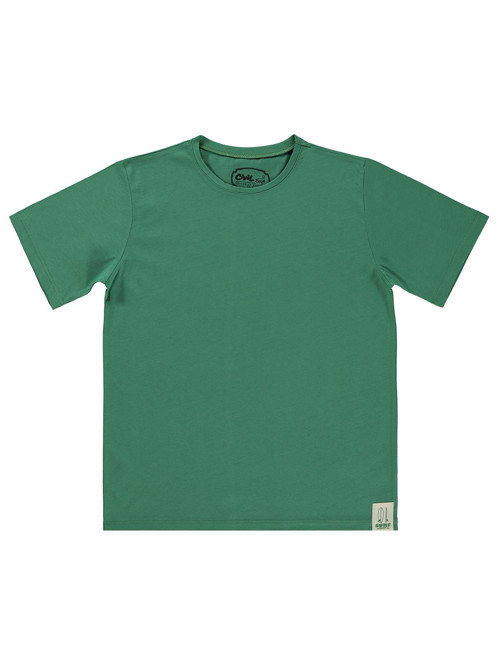 Basic Surf Etiketli 10-13 Yaş Tişört - Yeşil