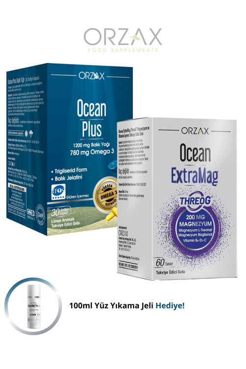 Omega 3 Plus 30 Softgel - Extramag Threog 60 Tablet (Omega 3 Ve Magnezyum Complex Kombinasyonu)