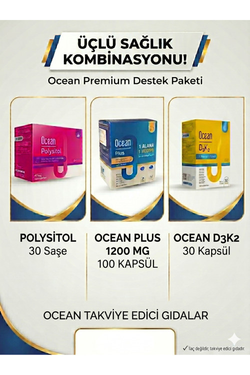 Polysitol, Omega 3 Ve D3K2 Vitamin