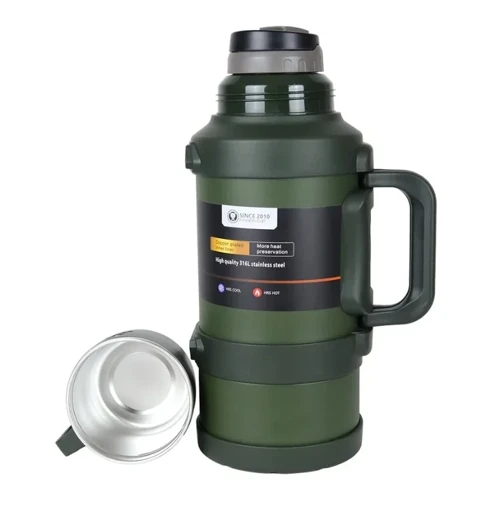 Safe Paslanmaz Çelik 3.2 Litre Termos 48 Saat Sıcak Soğuk Tutma (5250)