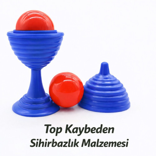Mavi Renk Sihirli Kupa Top Kaybetme Oyunu 7 cm (5250)