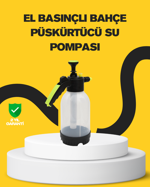 uygun Köpük Püskürtücü 2 Litre Dayanıklı Manuel Basınçlı Yıkama Şişesi popüler