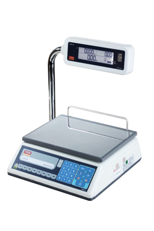 Tel Lcd Katlanır Boyun Fiyat Hesaplamalı Terazi 30 Kg