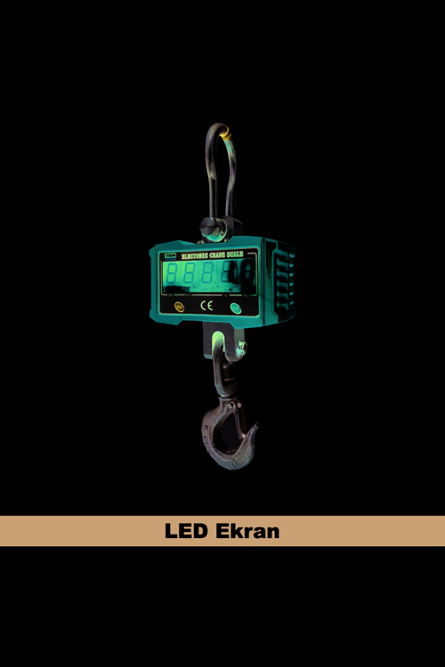 Sh-1000 1 Ton 500 Gr Kancalı Tartım Baskülü (onaysız)