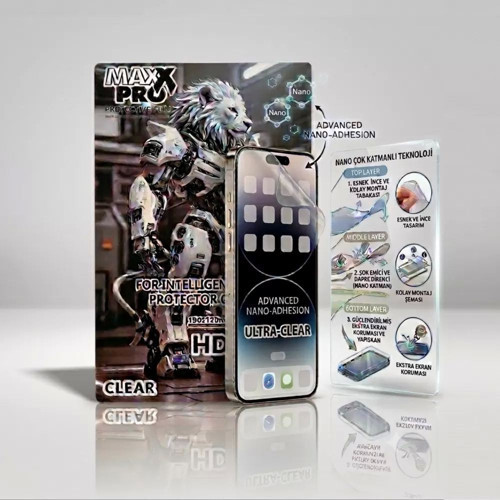Meızu C9 Uyumlu NANO Ekran Koruyucu Ultra İnce Ekstra Koruma HD - MAXXPRO