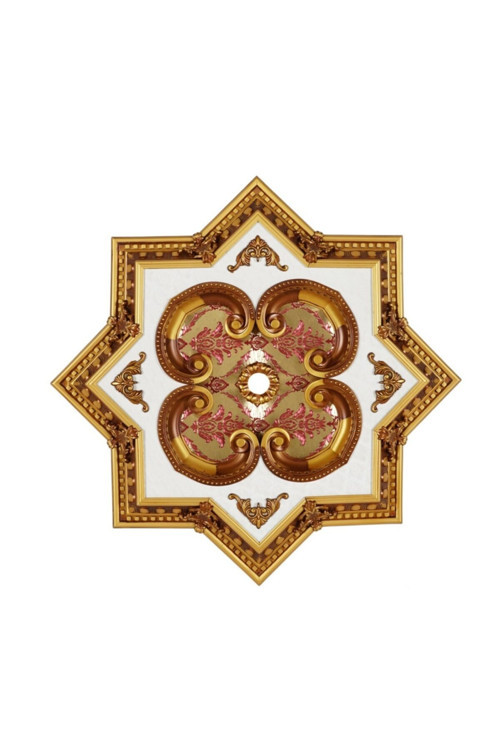 Decogold 90 Cm Yıldız Kahve Eskitme Saray Tavan