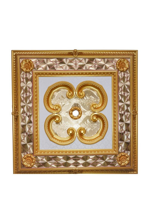 Decogold 90 Cm Kare Altın Saray Tavan