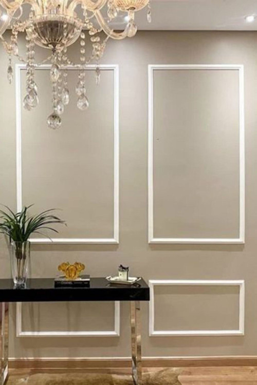 Decozza Dekoratif Boyanabilir 2,5 Cm Duvar Çıtası Hazır Kesimli Paket
