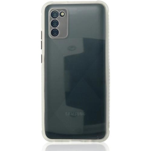 Samsung Galaxy A02s Kılıf Miami Şeffaf Silikon - Şeffaf